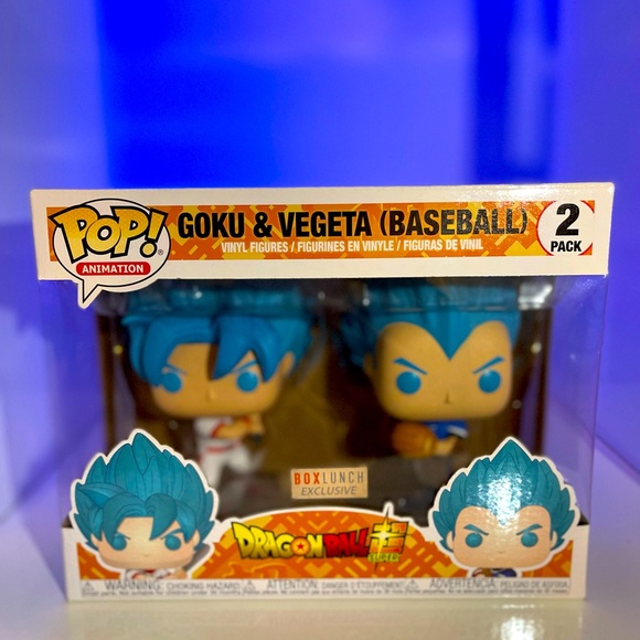 Toys Goku And Vegeta Baseball Boxlunch Exclusive Funko Pop Poshmark